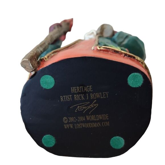 The Lost Woodsman Rick Rowley Rustic Primitive Santa - Picture 7 of 8